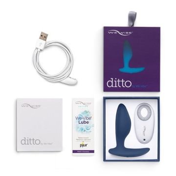 We-vibe Ditto Anaal Plug - Blauw