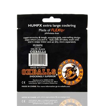 HumpX Cockring Zwart