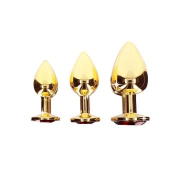 Buttplug With Diamond Jewel S