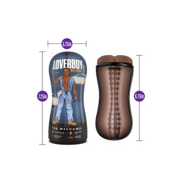 Cloneboy Self Lubricating Stroker The Mechanic - Donkere huidskleur