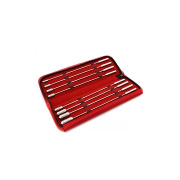 Urethral Sound Dilator Set Groved Beads - 8 Stuks