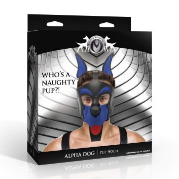XR Brands Pup Hood Alpha Dog - Blauw
