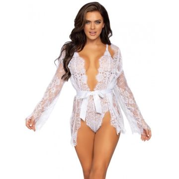 Floral Lace Body en Kimono - Wit-86112-002-86112-001-002.jpg