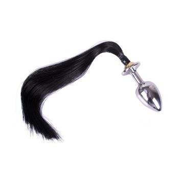 Kiotos Steel - RVS Buttplug met Horsetail -kiotos-steel-rvs-buttplug-met-horsetail-liggend.jpg