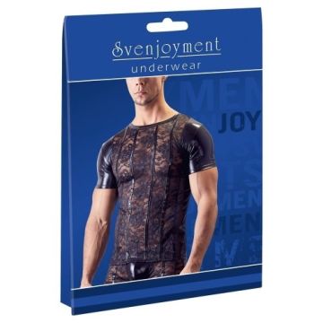 Kanten Shirt Met Wetlook Zijkanten