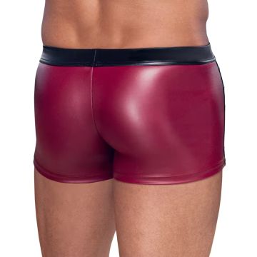 Strakke broek met Matte Look - Rood
