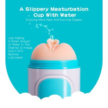 Perfect Toys Masturbator Self-Lubed Classic - Lichte Huidskleur