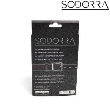 SODORRA Silicone Puppy Botvormige Gag
