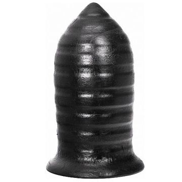 Zwarte Buttplug Clock 17 x 8 cm