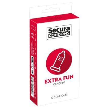 Secura Extra Fun Condooms - 12 Stuks