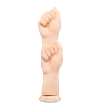 B-Vibe Fisting Dildo met Twee Vuisten Fists - 36.8 cm