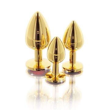 Buttplug With Diamond Jewel L