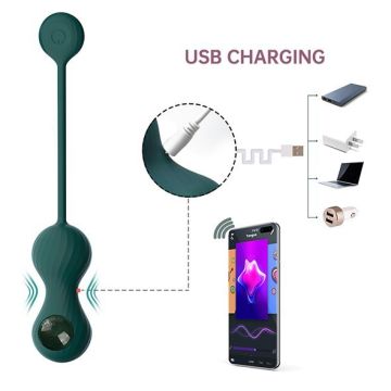 Kegel Vibrator Crystal Duo Smart