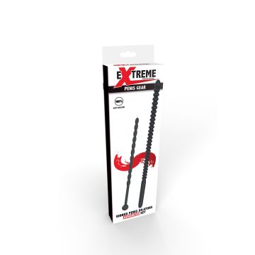 Ribbed Penis Dilator Set 2 stuks
