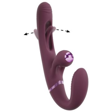 RC Strapless Strap-On Met Flikkerende Tong