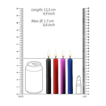 SM Kaarsen 4-Pack - Mix 