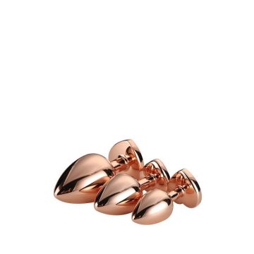 Buttplug Set Gleaming - Rose 