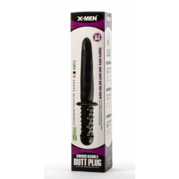 X-MEN XXL Dildo Handheld - Zwart