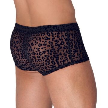 Noir Handmade Leopard Pants - Zwart