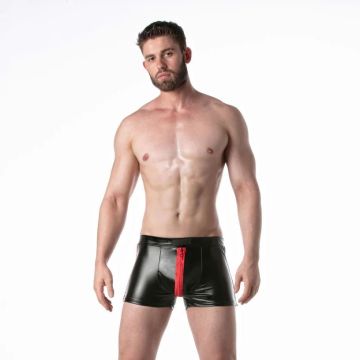 Leader Menswear Brut Zipper Shorts - Rood