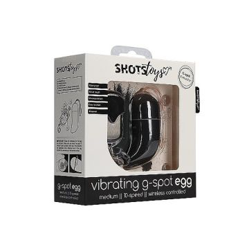 Draadloze en Vibrerende G-Spot Ei- Medium - Zwart