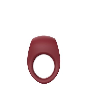 Vibrerende Cockring Romance Ivy - Rood