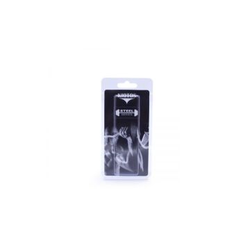 Kiotos Metalen Penisplug Deluxe Zilver - 13.5 cm