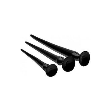 Anaal Plug Training Set Slim Tapered Anal Hose - Zwart-anaal-plug-training-set-slim-tapered-anal-hose-zwart-ok.jpg