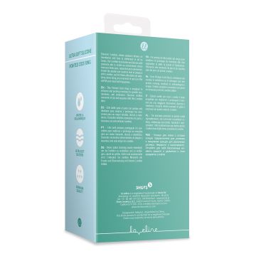Vibrerende Cockring Ultra Soft Silicone Pointed - Groen