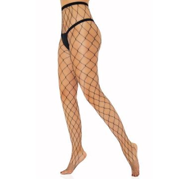 Daring Over Sized Net Panty - Zwart