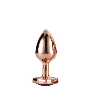 Gouden Buttplug met Roze Hart
