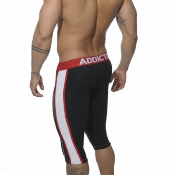 Addicted AD235 Fetish Knee Length Pant Black