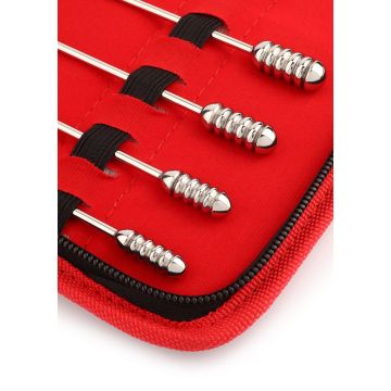 Dilator Set Mr. Steel Screw Me Urethral Sounds 8 stuks