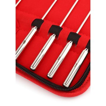 Dilator Set Mr. Steel Screw Me Urethral Sounds 8 stuks