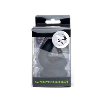 Siliconen Cockring Switch Hitter - Zwart