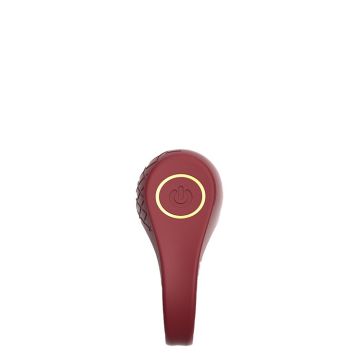 Vibrerende Cockring Romance Ivy - Rood