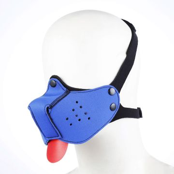 Kiotos Neoprene Puppy Dog Mond Masker - Blauw
