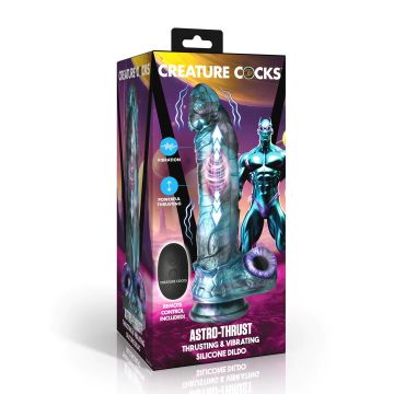 Creature Cocks Stotende en Vibrerende Dildo - Astro-Thrust