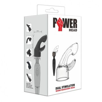 Power Head Dual Stimulation Opzetstukje