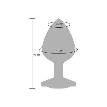 Buttplug Starlight Booty Jewel Large