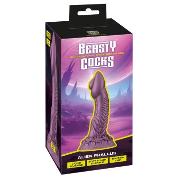 Monster Dildo Alien Phallus - Paars