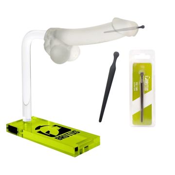 Brutus Siliconen Sound Pee Hole Plug - Zwart