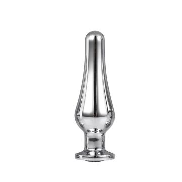 Buttplug Gleaming Love Zilver - Medium