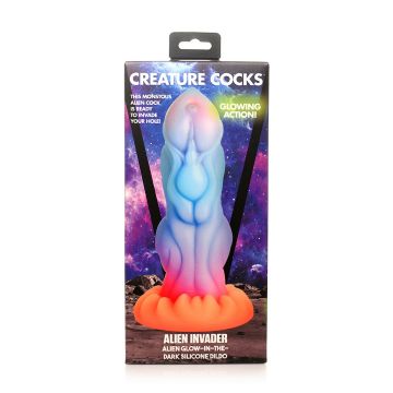 Monster Dildo Alien Glow-in-the-Dark