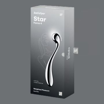 Satisfyer RVS G-Spot Dildo - Star Force 4