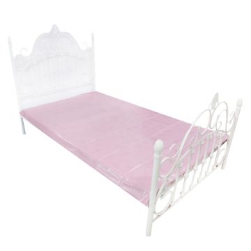 Bed Sheet PVC Cover 200 x 220 cm - Roze