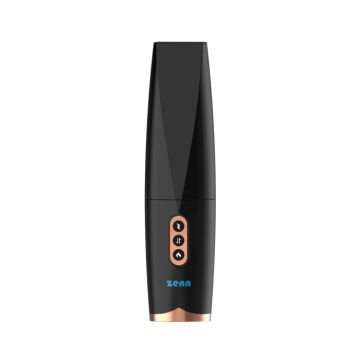 Zenn Handsfree Stotende Vibrator Power Fucking - Zwart