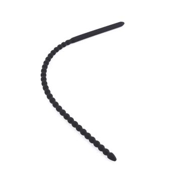 Kiotos Urethral Sound Set met Schroefdraad - Zwart
