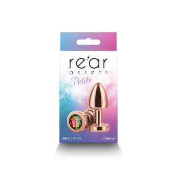 Buttplug Rear Assets Petite Rose Goud