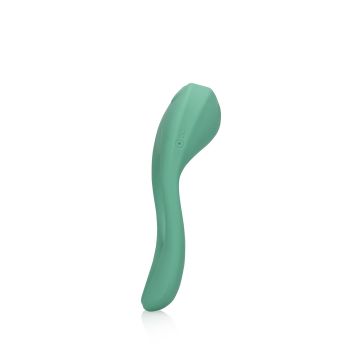 Vibrerende Cockring Ultra Soft Silicone Pointed - Groen